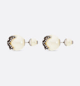 18K CD Tribales Butterfly Earrings