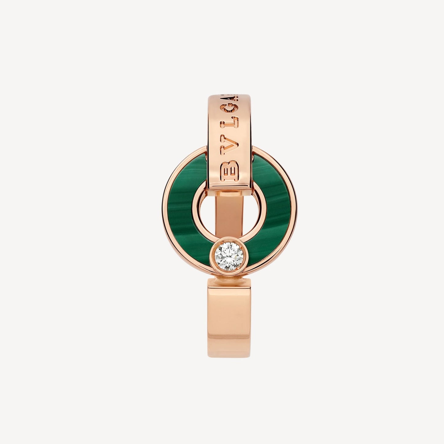 18K BV Malachite Ring