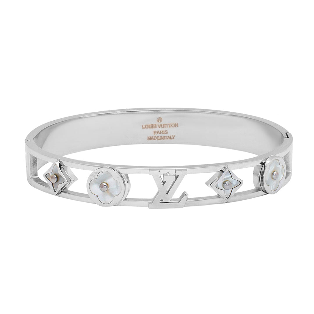 18K Louis Crystal Studded Bracelet