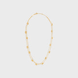 18K Triomphe Pearl Double Necklace