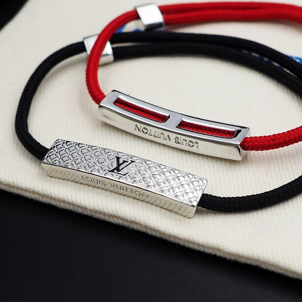18K Louis Champs Elys¡§|es Black Bracelet