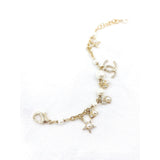 18K CC Pearls & Diamonds Bracelet