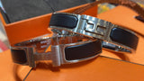 18K Jet Black H Bracelet