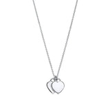 Red Double Heart Necklaces