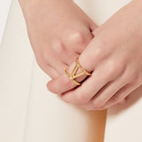 18K VLogo Signature Gold Ring