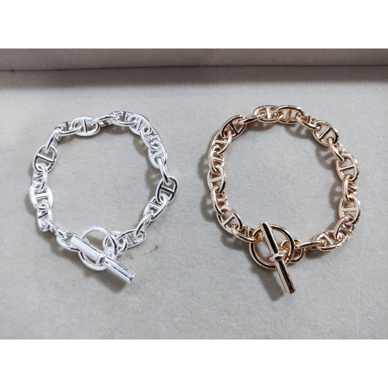 18K Her Cha?ne D'ancre Encha?n¡§|e Bracelet