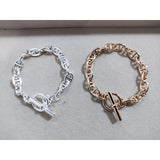 18K Her Cha?ne D'ancre Encha?n¡§|e Bracelet