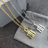 18K BB Gold Chain New Necklace