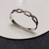 18K Louis White Gold Bracelet