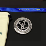 18K Louis Full Diamond Brooch