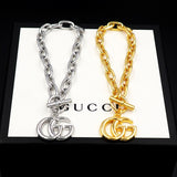 18K GG Interlocking G Gold Bracelet