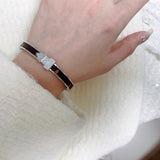 18K Louis Vintage White Gold Bracelet