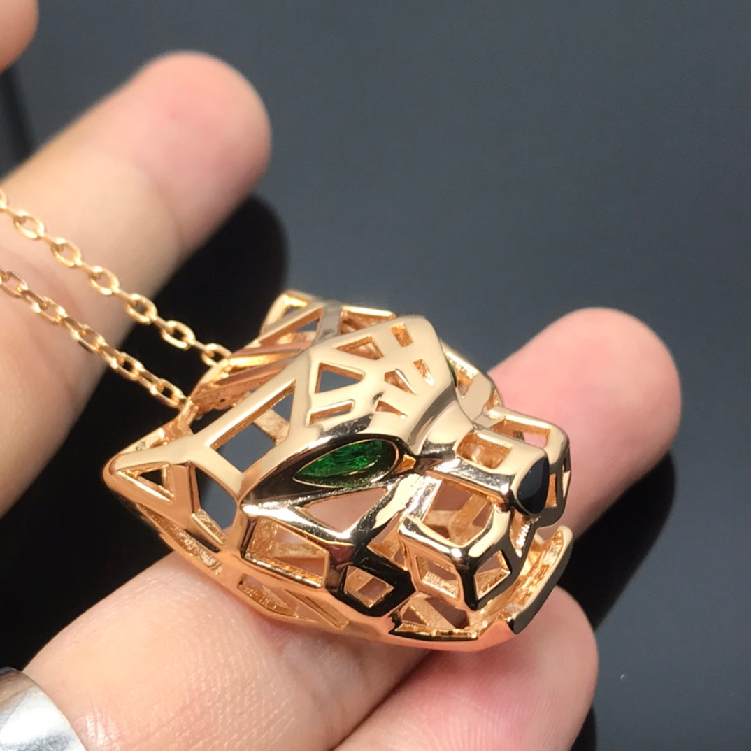 18K Panth¡§¡§re De Necklace