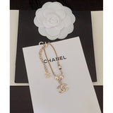 18K CC Black & White Logo Chain Bracelet