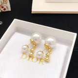 18K CD Tribales Rabbit Pearl Earrings