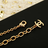 18K CC 26C Color Crystal Flower Bracelet