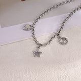 18K GG Star Chain Necklace