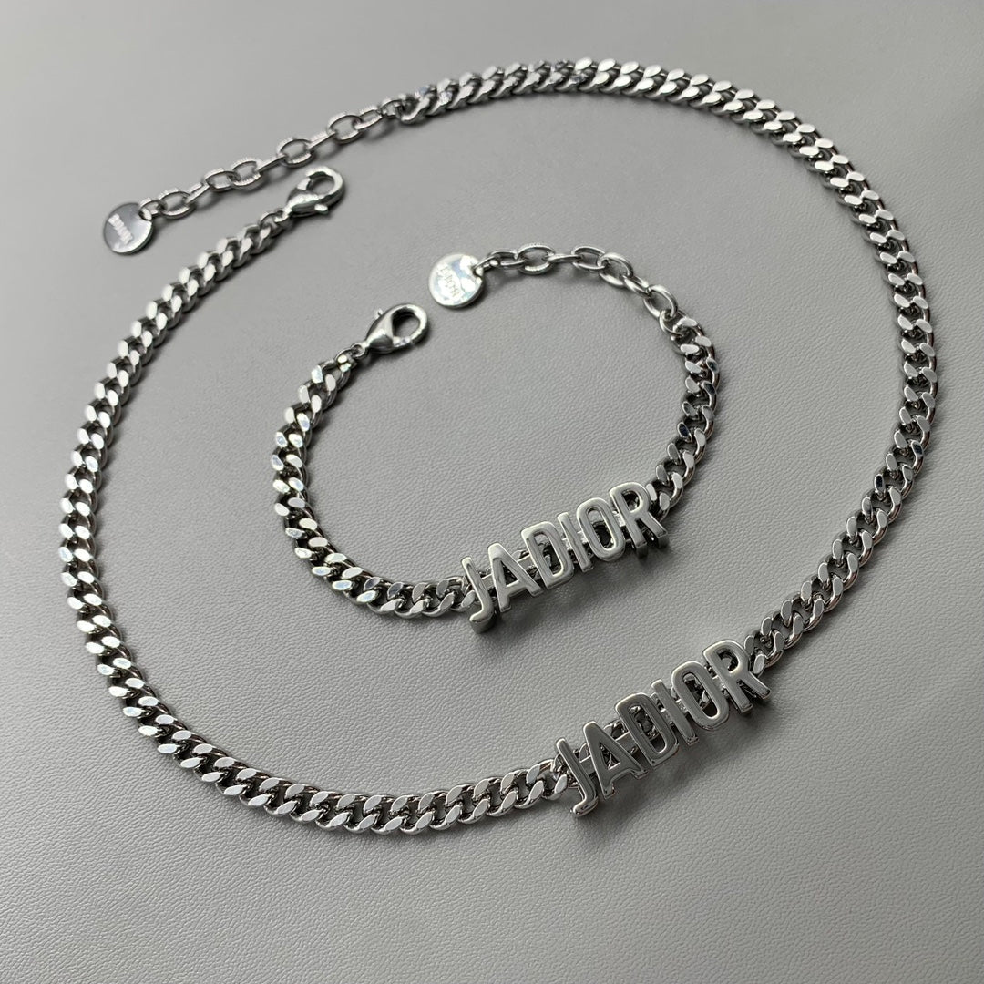 18K CD J'adior Chain Bracelet